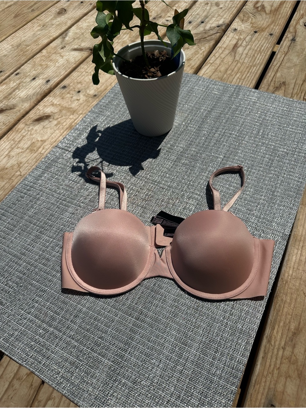 Push-up underwire Bra in Dusty Rose